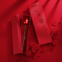 تغليف هدايا وردة الحب الفاخرة