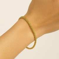 اسورة ذهب مبروم ( عيار 18 )