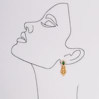 طقم ذهب جناح الصقر( عيار 21 )