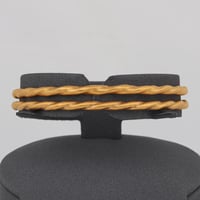 بنجرة ذهب مبرومة مطفية ( عيار 21 )