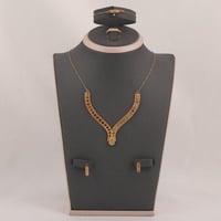 طقم ذهب ايطالي ( عيار 21 )