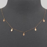 شوكر ذهب السبائك البيضاوية ( عيار 21 )