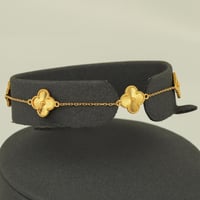 طقم ذهب الزهرة صغير ( عيار 21 )