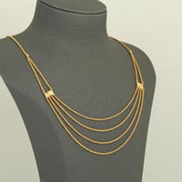 عقد ذهب أربعة أدوار ( عيار 21 )