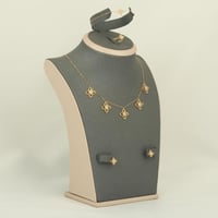 طقم ذهب فلاورز ( عيار 21 )