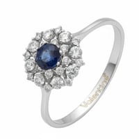 خاتم الماس كراون فالنتاين ( عيار 18 )