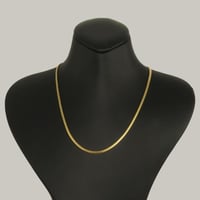 عقد ذهب ظهر الحية ( عيار 18 )