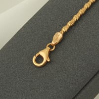 اسوارة ذهب مبرومة ( عيار 21 )