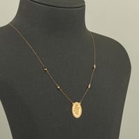 عقد ذهب رسمة السبيكة ( عيار 21 )