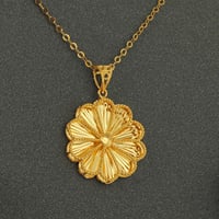 طقم ذهب الزهرة ( عيار 21 )