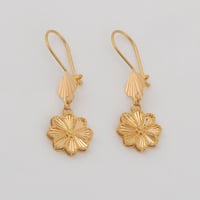 حلق ذهب الزهرة ( عيار 21 )