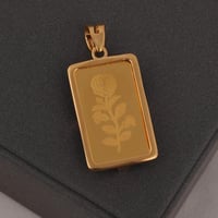 برواز ذهب سبيكة سادة 10 ( عيار 21 )