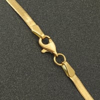 عقد ذهب فلات ( عيار 18 )