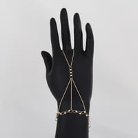 كف ذهب الدوائر المتدلية ( عيار 18 )