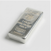 سبيكة فضة بوزن 1 كيلو جرام