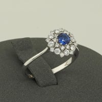 خاتم الماس كراون فالنتاين ( عيار 18 )