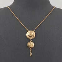 عقد ذهب كرسي جابر ( عيار 21 )