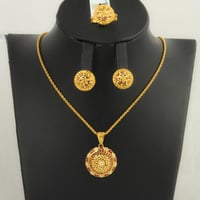 طقم ذهب هندي كلكتا (عيار 21)