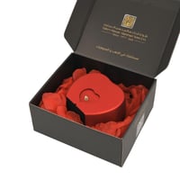 تغليف هدايا تفاحة الورد الفاخرة