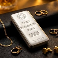 كيلو فضة سبيكة بامب PAMP هندي