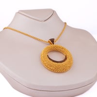 طقم ذهب دوائر الأسطورة ( عيار 21)