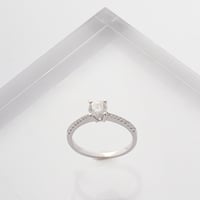 خاتم الماس SI سوليتير (وزن الالماس 0.62cts– عيار 1...