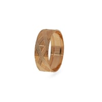 دبلة ذهب معينات ليزر ( عيار 18)