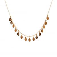 شوكر ناعم مزين بسبائك بيضاوية ( عيار 21 )