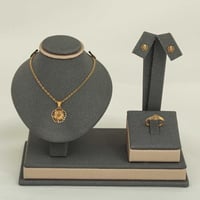 طقم ذهب العجلة اطفال ( عيار 21 )