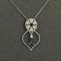 تعليقة الماس ليدي فالنتاين ( عيار 18 )