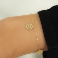 اسورة ذهب دائرة ( عيار 18 )