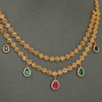 طقم ذهب ورود دورين تيفاشي (عيار 21)