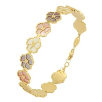 اسوره ذهب زهور ( عيار 18 )