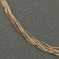 طقم خيوط الذهب المموجة ملونة ( عيار 18 )