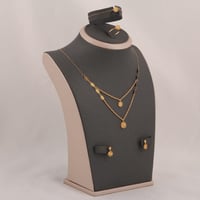 طقم ذهب الزهرة دورين ( عيار 21 )