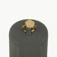 خاتم ذهب الزهرة اللامعة ( عيار 18 )