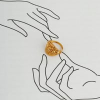 خاتم ذهب تراث ( عيار 21 )