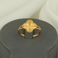 خاتم ذهب الوردة ( عيار 21 )