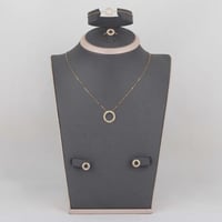 طقم ذهب الدوائر ( عيار 21 )