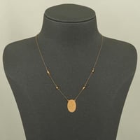 عقد ذهب رسمة السبيكة ( عيار 21 )