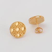 حلق ذهب دائري بريمة ( عيار 21 )