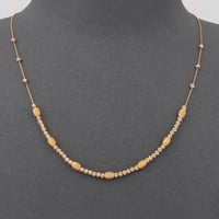 عقد كرات الذهب المتقاربة ( عيار 21 )