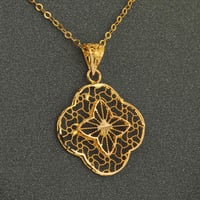 طقم ذهب الزهرة ( عيار 21 )