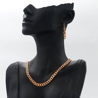 طقم ذهب جنزير (عيار 21)