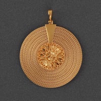 تعليقة ذهب دائرية ( عيار 21)