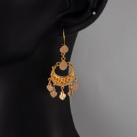 حلق ذهب الهلال ( عيار 21)