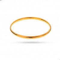 بنجرة ذهب سادة للسيدات ( قياس 20 - 17 - عيار 21)