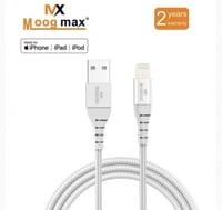 كيبل ايفون قماش معتمد من شركة ابل MX-008