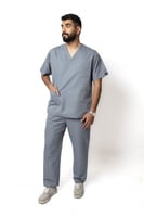 سكراب رجالي كامل لون رصاصي