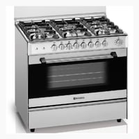 فرن غاز ويل غاز، 90 * 60 سم، 4 شعلة غاز + 2 شعلة ك...